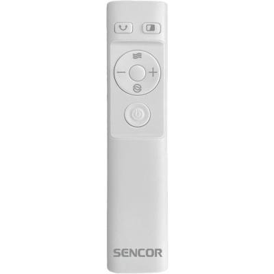 Ανεμιστήρας Δαπέδου Χωρίς Πτερύγια 3 Ταχυτήτων  με Τηλεχειριστήριο LED 24" Sencor SFT 2404WH Λευκό