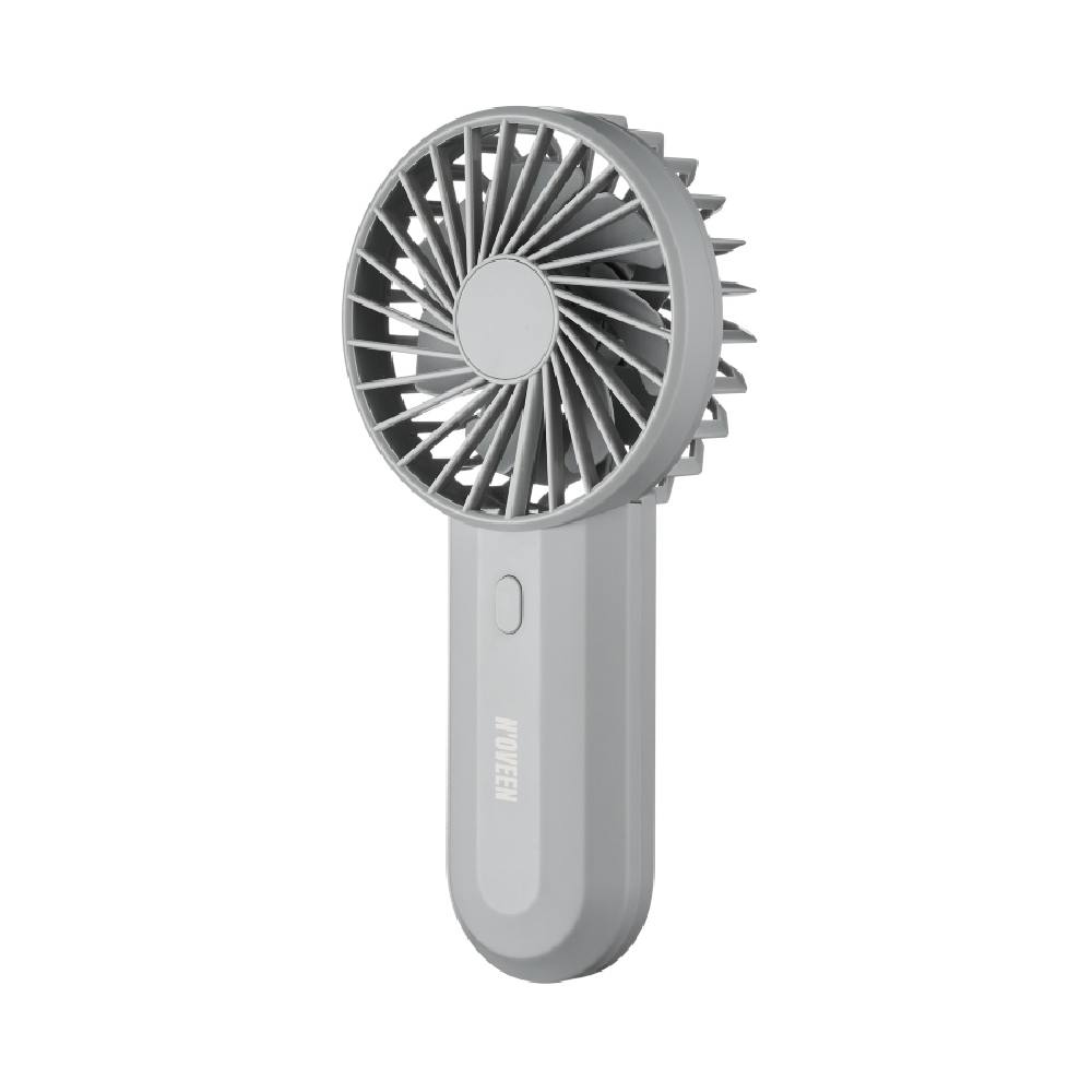 Φορητός Επαναφορτιζόμενος Ανεμιστήρας N'oveen F220 5W 4000mAh 3 Ταχύτητες Αέρα Γκρι