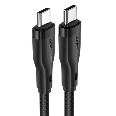 Καλώδιο σύνδεσης Acefast C8-03 USB-C σε USB-C 60W Braided Μαύρο 1.2m