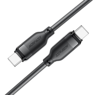 Καλώδιο Acefast C16-03 USB-C σε USB-C 60W 3A USB2.0 Μαύρο 1.2m