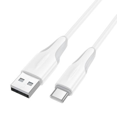 Καλώδιο Borofone BX119 USB σε USB-C 2.4A Λευκό 1m