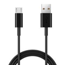 Καλώδιο Σύνδεσης και Φόρτισης Ancus Flow E44 USB σε Micro-USB 2.0A 480Mbps Data Transfer Μαύρο 1m