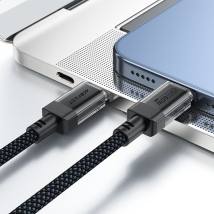 Καλώδιο Acefast C12-03 USB-C σε USB-C PD60W 3A Braided Μαύρο 1.2m