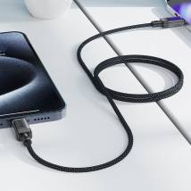 Καλώδιο Acefast C12-03 USB-C σε USB-C PD60W 3A Braided Μαύρο 1.2m