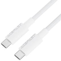 Καλώδιο Acefast C18-03 USB-C σε USB-C 60W 20V/3A USB2.0 Braided Λευκό 1.2m