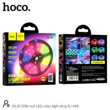 Ταινία LED Hoco DL30 Plus USB RGB με Τηλεχειριμό 4m