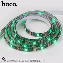 Ταινία LED Hoco DL30 Plus USB RGB με Τηλεχειριμό 4m