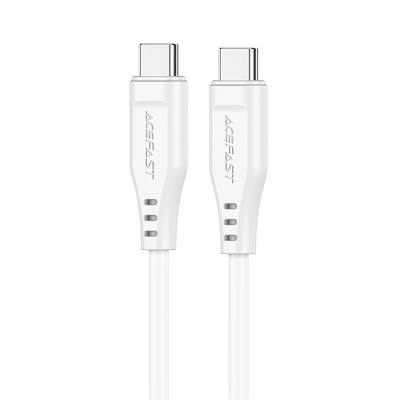 Καλώδιο Acefast C3-03 USB-C σε USB-C 3A 60W Braided Λευκό 1.2m