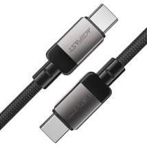 Καλώδιο Acefast C9-03  Μεταλλικό USB-C σε USB-C 60W 20V/3A Braided Μαύρο 1.2m.
