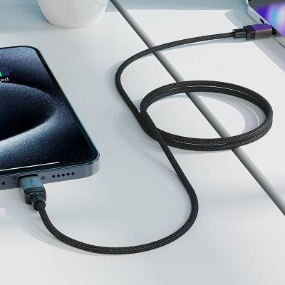 Καλώδιο Acefast C9-03  Μεταλλικό USB-C σε USB-C 60W 20V/3A Braided Μαύρο 1.2m.
