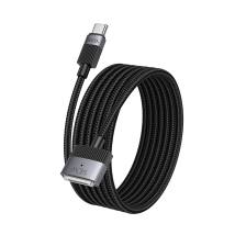 Μαγνητικό Καλώδιο Φόρτισης Hoco U141 USB-C σε Mag3 140W Braided Μαύρο 1.8m