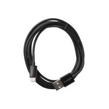 Καλώδιο σύνδεσης Leki Orange Concept USB σε Micro-USB Μαύρο 2m