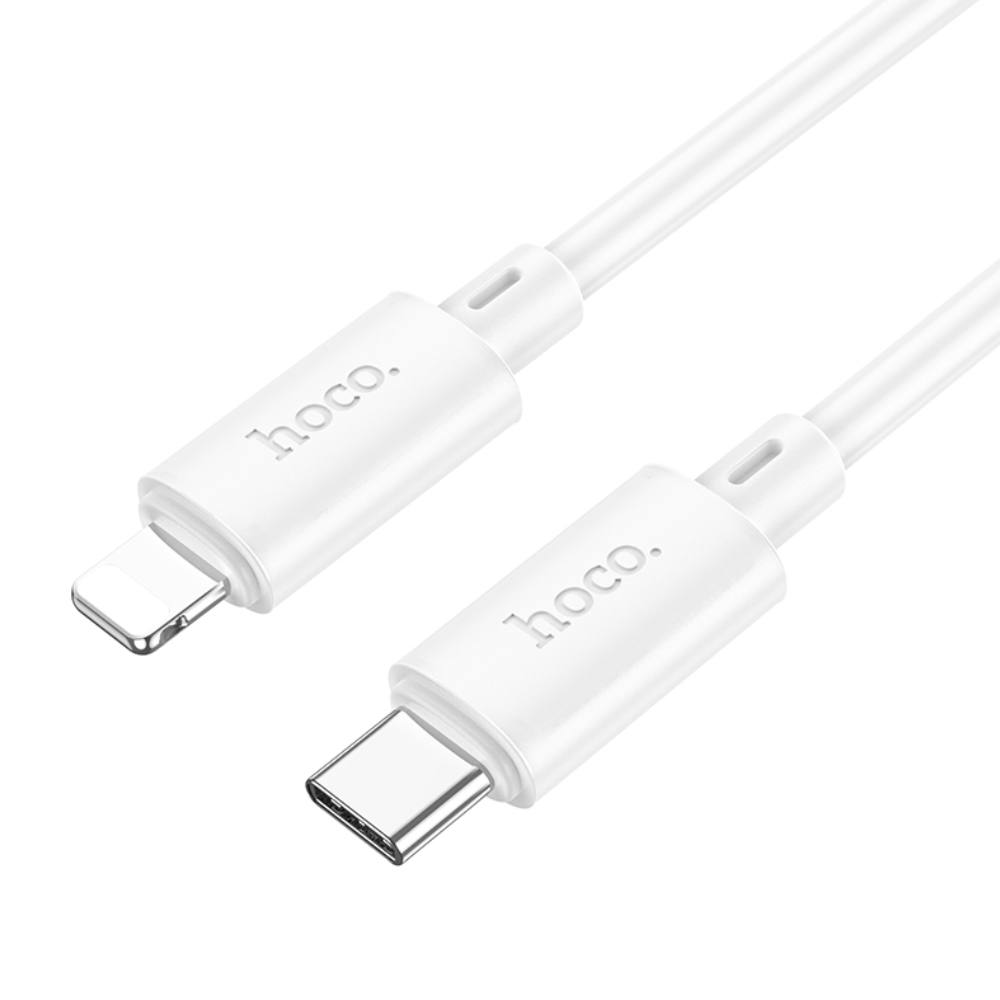 Καλώδιο Hoco X88 Gratified USB-C σε Lightning PD27W Λευκό 2m