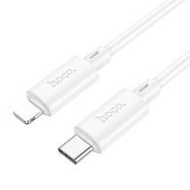 Καλώδιο Hoco X88 Gratified USB-C σε Lightning PD27W Λευκό 2m
