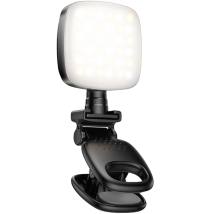 Φως LED Hoco K28 Beauty Mini 200mAh με 9 Επιλογές Φωτισμού απο Θερμό έως Ψυχρό Φώς και Μανταλάκι Στερέωσης