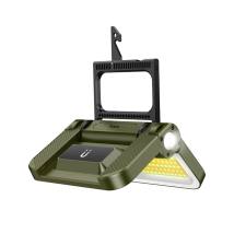 Φωτιστικό LED Εξωτερικού Χώρου Hoco DL22 με Ηλιακό Συλλέκτη, Αναδιπλούμενο. 2400 Lumens, Ρυθμίσεις Φωτεινότητας και Θερμοκρασίας