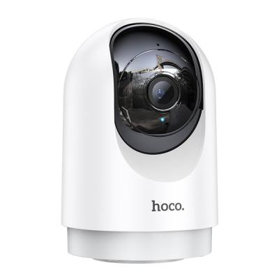 Wi-Fi Κάμερα Ασφαλείας Hoco D1 Indoor PTZ HD Camera με Οριζόντια Γωνία Θέασης 355° Κάθετη Γωνία Θέασης και Υποδοχή Micro SD