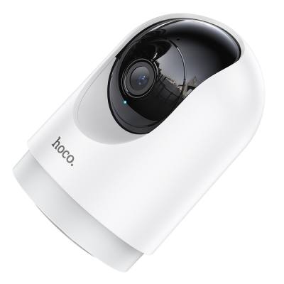 Wi-Fi Κάμερα Ασφαλείας Hoco D1 Indoor PTZ HD Camera με Οριζόντια Γωνία Θέασης 355° Κάθετη Γωνία Θέασης και Υποδοχή Micro SD
