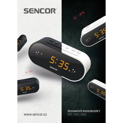 Ραδιόφωνο Ξυπνητήρι Sencor SRC 1100 B