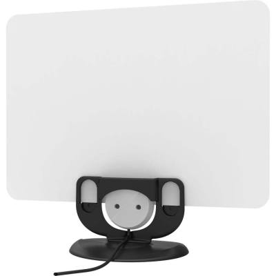 Εσωτερική Τετράγωνη Κεραία Τηλεόρασης με Τροφοδοσία 5V Sencor SDA-152 5G DVB-T2 Μαύρο