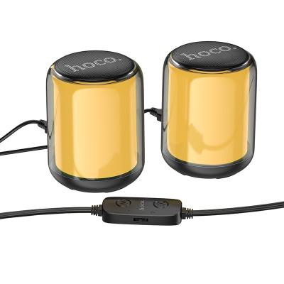 Ηχείο Wireless Hoco BS56 Colorful 2-in-1 BT V5.2 2x5W, FM, USB και 3.5mm 12 x Lighting Effects