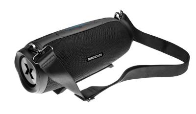 Φορητό Ηχείο Bluetooth με Λειτουργεία Powerbank Maxcom Momotombo MX301 TWS 2x15W RMS Μαύρο IP67 με Ενσωματωμένο Μικρόφωνο