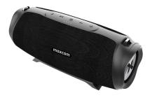 Φορητό Ηχείο Bluetooth με Λειτουργεία Powerbank Maxcom Momotombo MX301 TWS 2x15W RMS Μαύρο IP67 με Ενσωματωμένο Μικρόφωνο