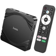 Hoco DQ10 Navio TV Box 4K UHD 60Fps με WiFi RJ45 4GB RAM + 32GB ROM v5.0 Android12