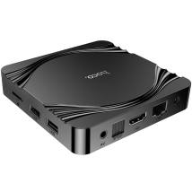 Hoco DQ10 Navio TV Box 4K UHD 60Fps με WiFi RJ45 4GB RAM + 32GB ROM v5.0 Android12