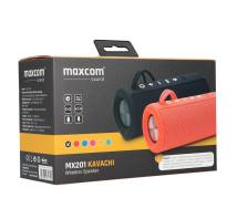 Φορητό Αδιάβροχο Ηχείο Bluetooth Maxcom Kavachi MX201 TWS 2x5W Μαύρο IP66 10h Αναπαραγωγής