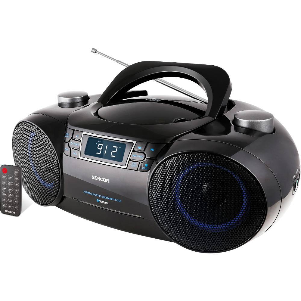 Ασύρματο ΡαδιοCD Sencor SPT 4700 CD/MP3/USB/SD/BT 4.0 12W RMS (2x6W)