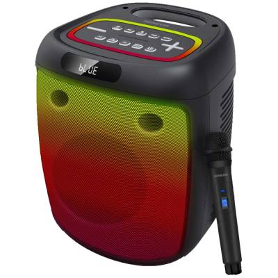 Φορητό Ηχείο Bluetooth Sencor PARTYCON 100W TWS AUX 3.5mm, BT v5.0, USB, FM, Ασύρματο Μικρόφωνο, LED Φωτισμό, IPX4 και Λειτουργί