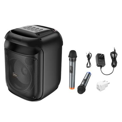 Φορητό Ηχείο Wireless Hoco HA13 Ramon TWS BT V5.4 60W 4000mAh USB 3.5mm Micro SD με Αασύρματα Μικρόφωνα και Φωτισμό