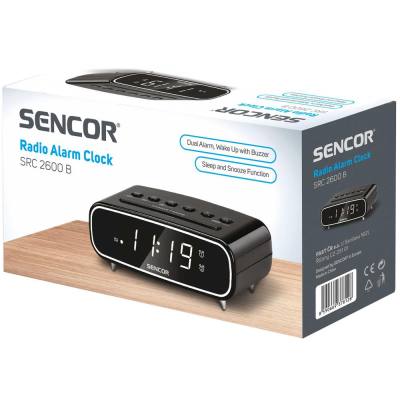 Ραδιόφωνο Ξυπνητήρι Sencor SRC 2600 B