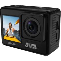 Action Camera Sencor 3CAM 4K60WRD 5k 30Fps 750 mAh 2" και 1.3" TFT Οθόνες  και Αδιάβροχη Θήκη