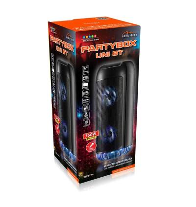 Φορητό Ηχείο Bluetooth Media-Tech Partybox Karaoke MT3174 30W RMS, AUX-IN, 3.5mm, BT 5.0, USB, Micro SD, Ραδιόφωνο, Μικρόφωνο με