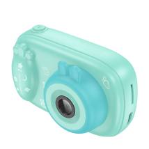 Kids Dual HD Camera Hoco DV205 με Οθόνη 2.0" 600mAh Υποστηρίζει Κάρτα Μνήμης 64Gb Μπλε