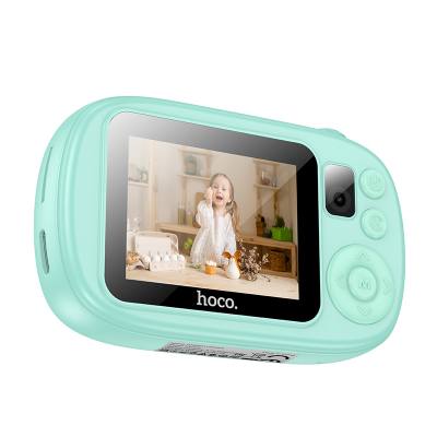 Kids Dual HD Camera Hoco DV205 με Οθόνη 2.0" 600mAh Υποστηρίζει Κάρτα Μνήμης 64Gb Μπλε