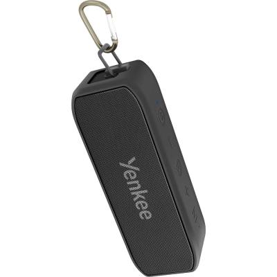 Φορητό Ηχείο Wireless Yenkee YSP 3010BK Mini BT v5.3 TWS 2400mAh 20W με USB-C SD CARD  3.5mm Μαύρο