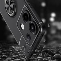 Θήκη Ancus AutoFocus Shock Proof με Ring Holder για Xiaomi Redmi Note 13 5G TPU Μαύρη