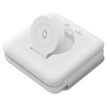 Επιτραπέζια Αναδιπλούμενη Βάση Ασύρματης Φόρτισης  Yenkee YAC 5330 15W Λευκή + Φορτιστής 35W