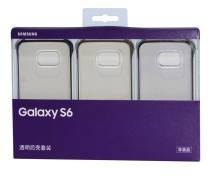 Θήκη Faceplate Samsung Clear Cover EF-QG920BKEGCN για SM-G920F Galaxy S6 Μαύρο - Χρυσό - Ασημί
