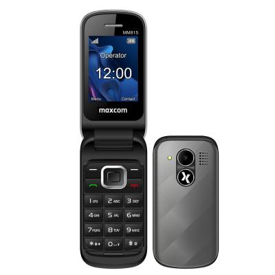 Maxcom MM815 2.4"  με Κάμερα, Ραδιόφωνο και Πλήκτρο Έκτακτης Ανάγκης 1000 mAh Γκρι