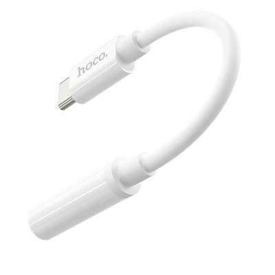 Εξωτερική Κάρτα Ήχου Hoco LS30 USB-C σε 3.5mm Θηλυκό Λευκό Συμβατός με όλες τις Συσκευές