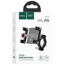 Βάση Στήριξης Hoco DCA4 Ποδηλάτου και Μηχανής με Μεταλλική Κατασκευή 360° για Συσκευές 4.5"-7"