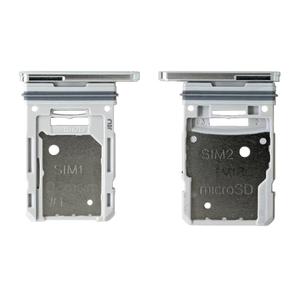 Βάση Κάρτας Sim Samsung SM-G780F Galaxy S20 Λευκό Original GH98-46007B