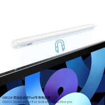 Hoco GM114 Smart Active Pen Συμβατό με iPad 2018 και μετά 130mAh και Διάρκεια Χρήσης έως 14 Ώρες Λευκό