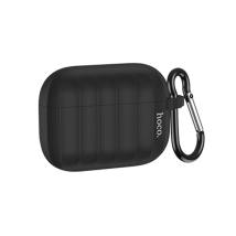 Θήκη Hoco WB22 Glory Series Silicone Protective Case Μαύρο για AirPods 2021 (3ης γενιάς) με Γάντζο