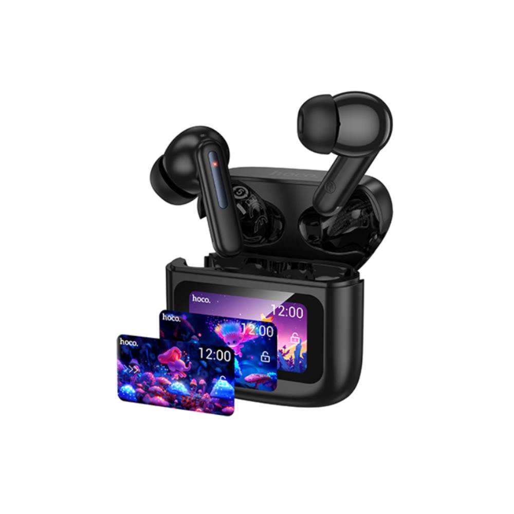 Wireless Hands Free Hoco EQ14 Cool Color TWS Hi-Fi Audio V5.4 500mAh 7 Ώρες Ομιλίας Μαύρα