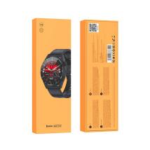 Smartwatch Hoco Y9 IP68 TFT HD IPS 3.5D Touch Screen 1.36" 300mAh με Δυνατότητα Κλήσεων Μαύρο